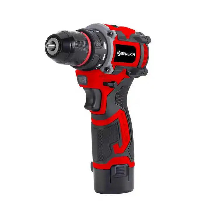 Wholesale OEM 12V Brushless Variable Speed Cordless Electric Drilling Machines Power Drills 500W 2.0AH Battery Industrial Use