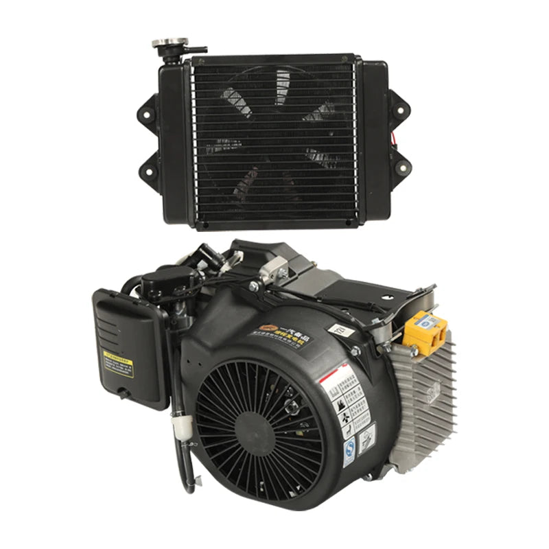 Gasoline Alternator Gasoline Electric 48-volt DC Range Extender 60v 72v 48v Water Cooled Generator DC48v Generator