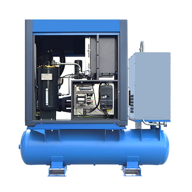 Compresor De Aire Industrial Compressors 16bar Laser 20hp 22kw Air Compressor 30hp Screw Compressor 10hp with Dryer
