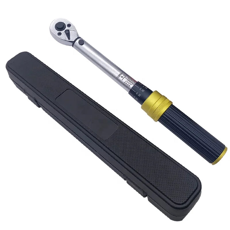 1/4 Newest Alloy Steel Pneumatic Manual Click Torque Meter Wrench