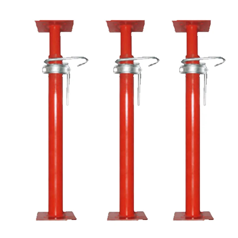 Adjustable Traditional Galvanized Steel 1.6m-6m Scaffolding Props Telescopic Shoring Jack Post High Strength Outdoor Workshop
