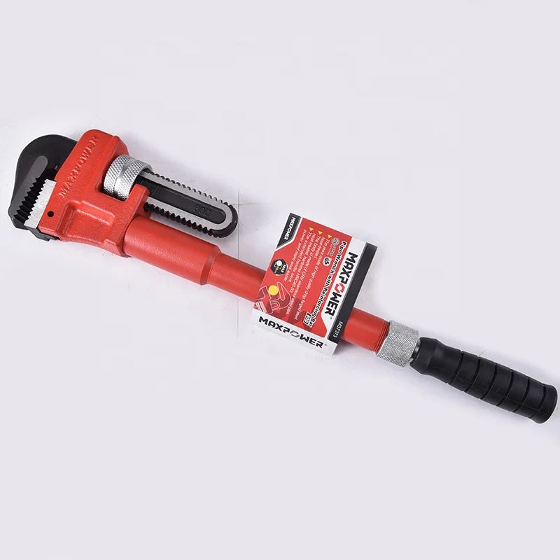 Maxpower Brand Wholesale Reinforcing Pipe Wrench Wear-resistant Pipe Wrench Tools