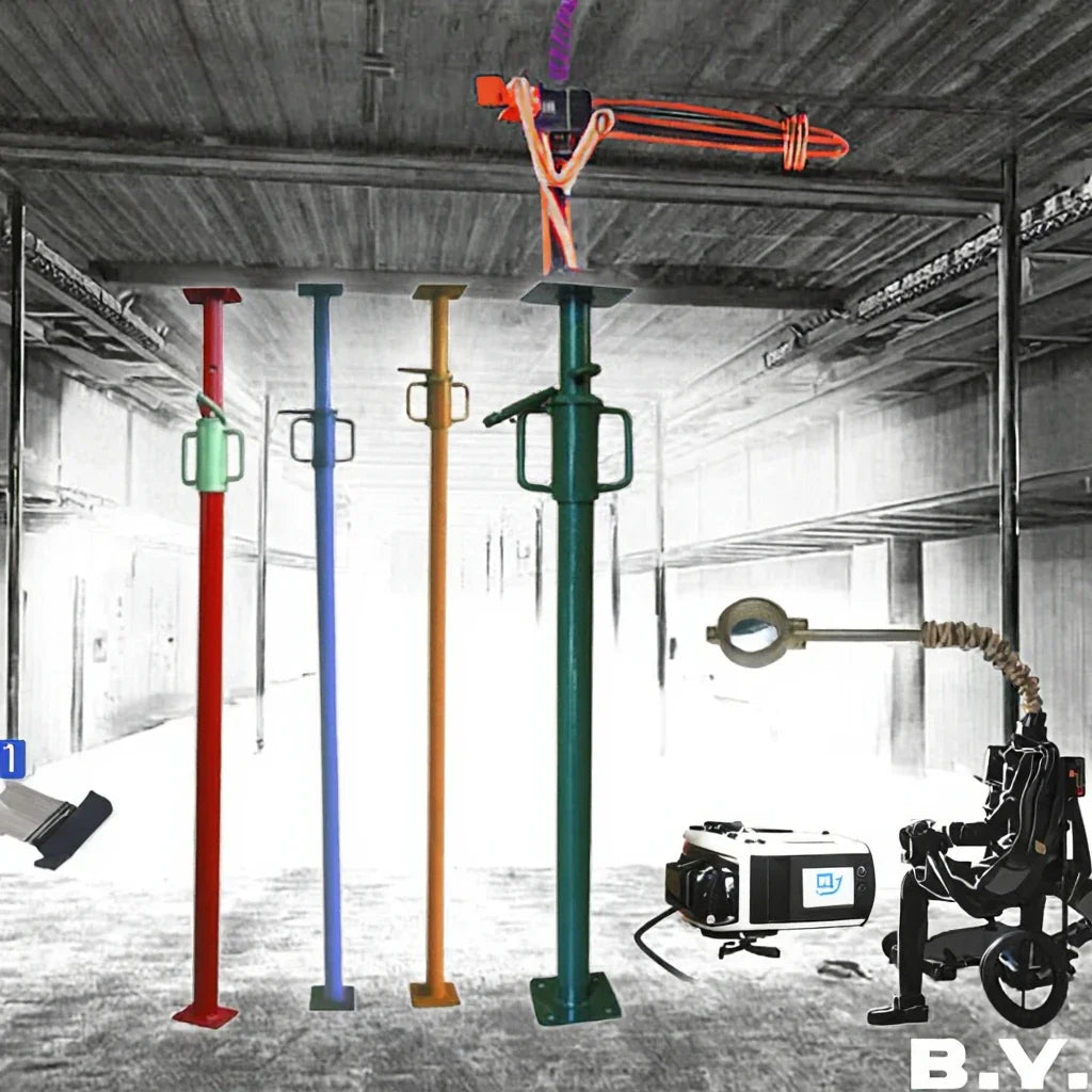 High-Strength Adjustable Steel Shoring Props for Professional Construction Support | Heavy Duty Structural Stability System