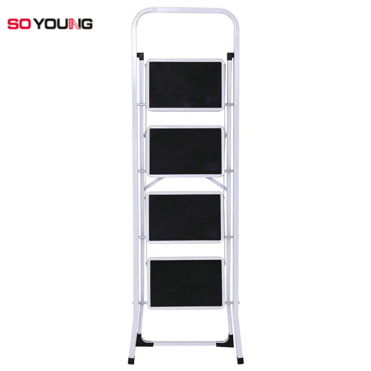 Foldable Household Steel Ladder with Anti-slip Pedals, Bearing Capacity 150kg, 1/2/3/4/5 Steps, for Indoor and Outdoor Use