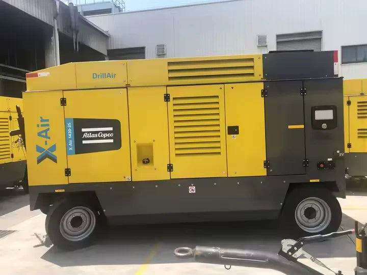 Energy-saving Top Quality Xas97 Xa1430 Type 15 bar 35 bar At-las Copco diesel Screw air Compressors