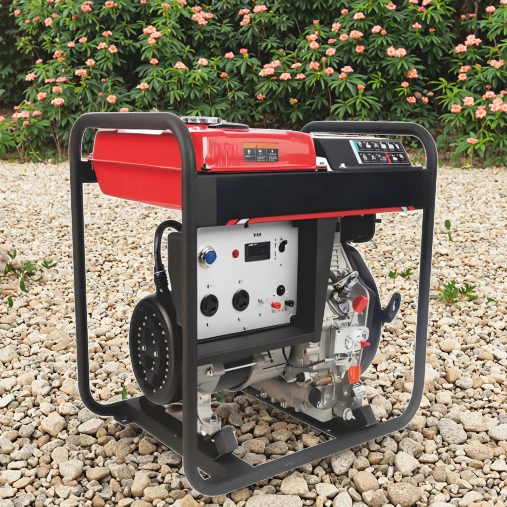 3kw AVR Air-Cooled Gasoline Engine Portable Generator with DC Output Recoil Start Camping Use