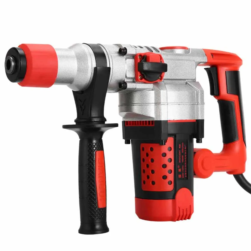 220V Double Electric Hammer Drill Multi-functional Percussion Drill for Concrete Industrial Professional Tools