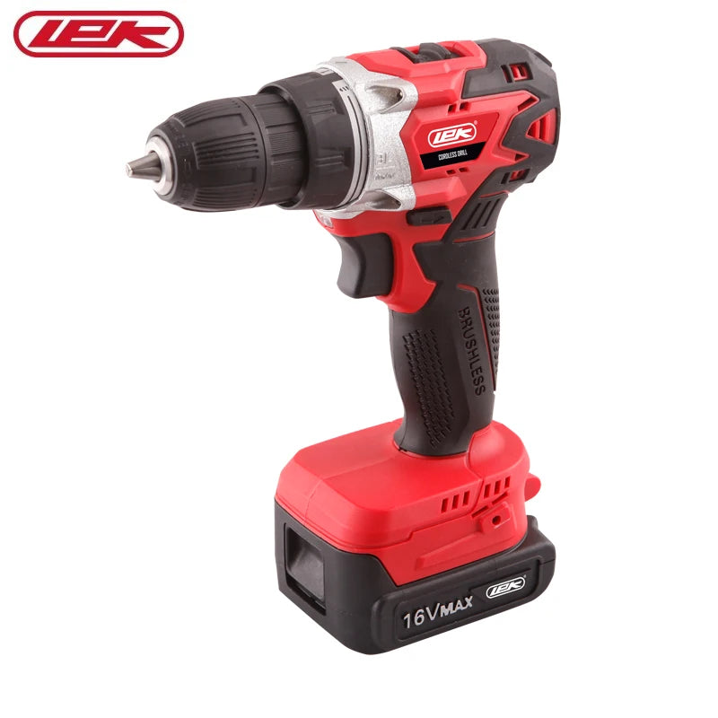 Top Selling Rechargeable Cordless Brushless Drill Set With Accessories