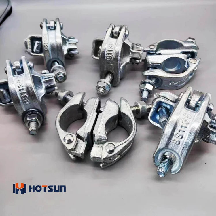 BS1138 Galvanized Drop Forged Swivel Scaffolding Coupler High Quality Scaffolding Clamp