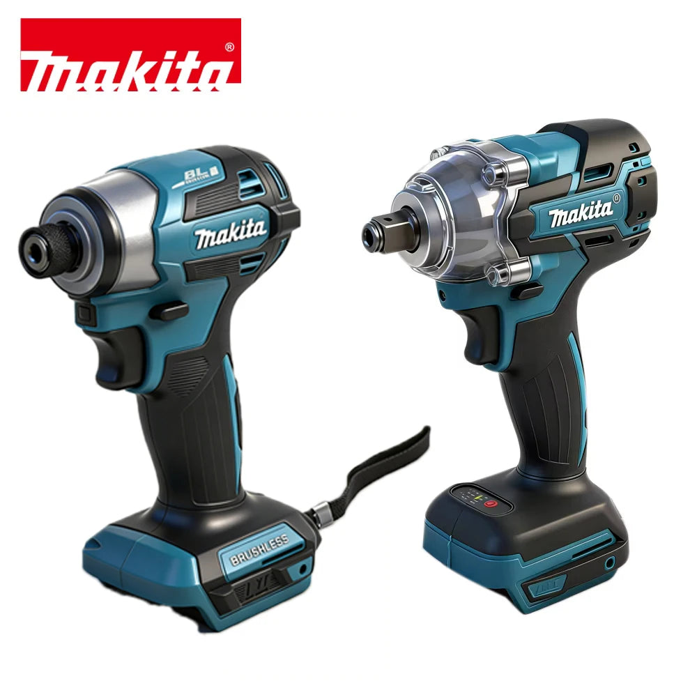 10 in 1 High Torque Cordless Li-ion Battery Tool Combo Kit with Battery Charger & Tool Bag Efficient Power Tool Combination Kits