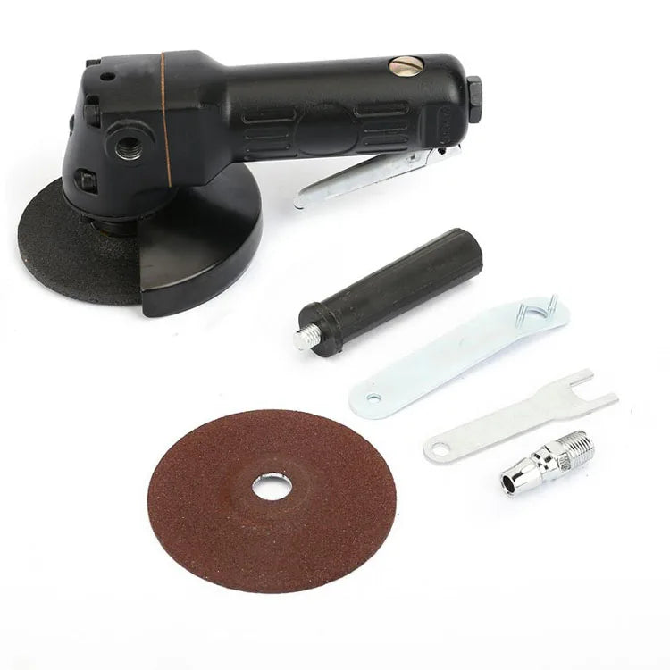 4 Inch Air Angle Grinder Sander Cut Off Polisher 11000rpm Pneumatic Grinder Tool 1/4 Inch Thread Pneumatic Polishing Tool