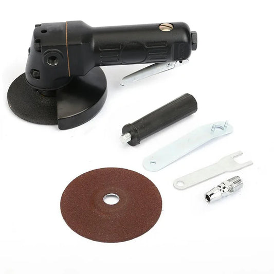 4 Inch Air Angle Grinder Sander Cut Off Polisher 11000rpm Pneumatic Grinder Tool 1/4 Inch Thread Pneumatic Polishing Tool