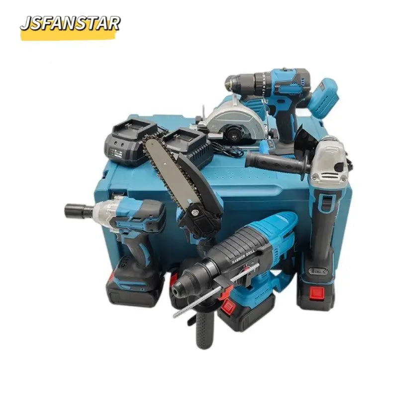 Rotary Hammer Drill Cordless Impact Tools Sets with Drill and Impact Driver