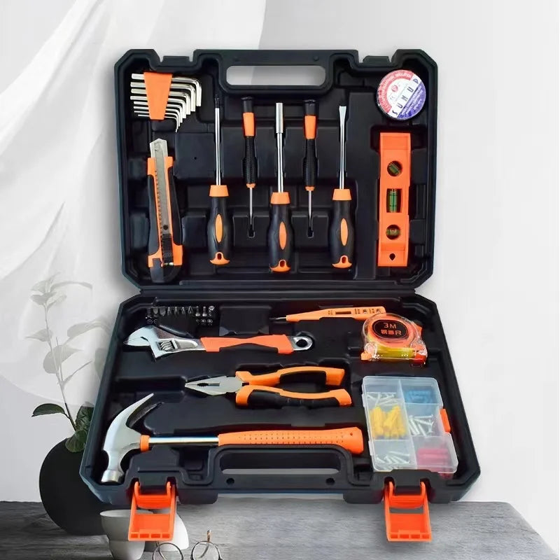 Factory sell 32pcs Hand Tools Set for Household Hardware Repair Box Set Tools Combination Suit Maintenance Tool Kit