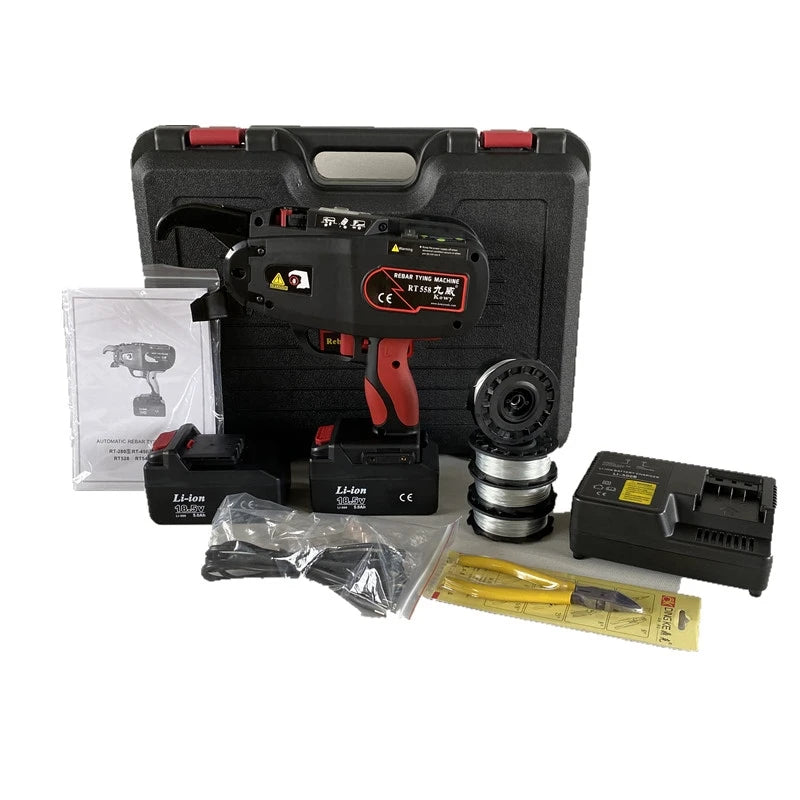 Kowy Cordless Rebar Bars Tier Machine Construction Tools Portable Tying Machine