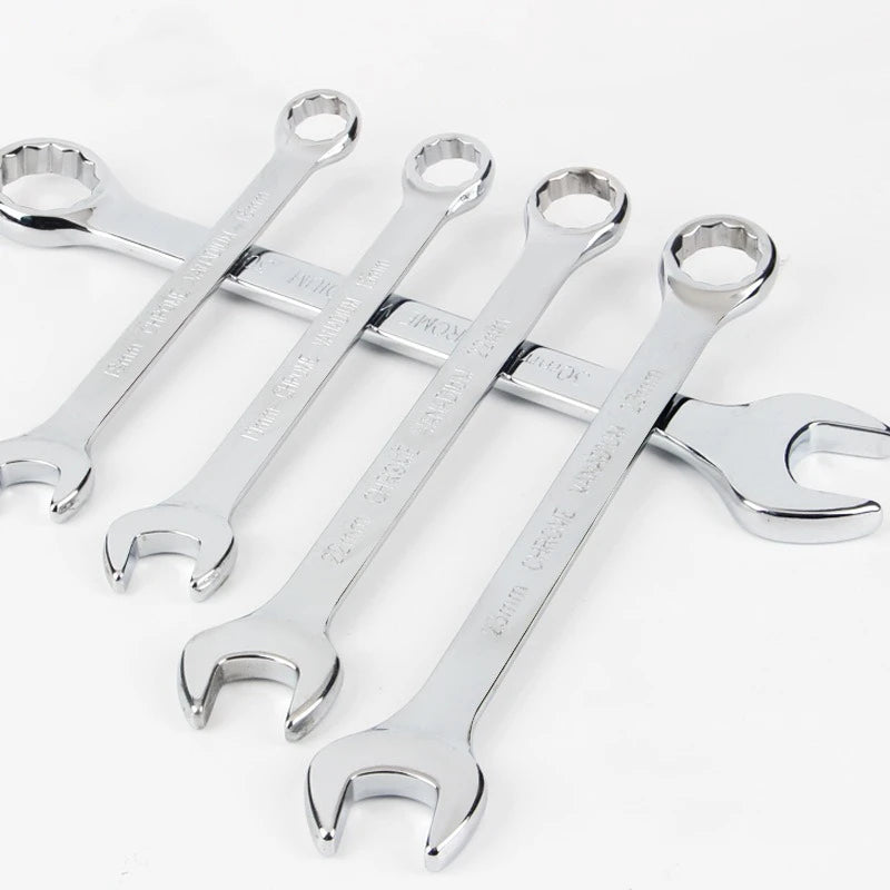 17 Piece 6-24MM Cloth Bag Packaging Complete Set Open Dual-purpose Wrench Double-headed Piece Set Spanner Set
