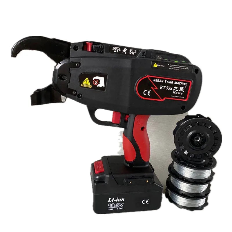 Kowy Cordless Rebar Bars Tier Machine Construction Tools Portable Tying Machine