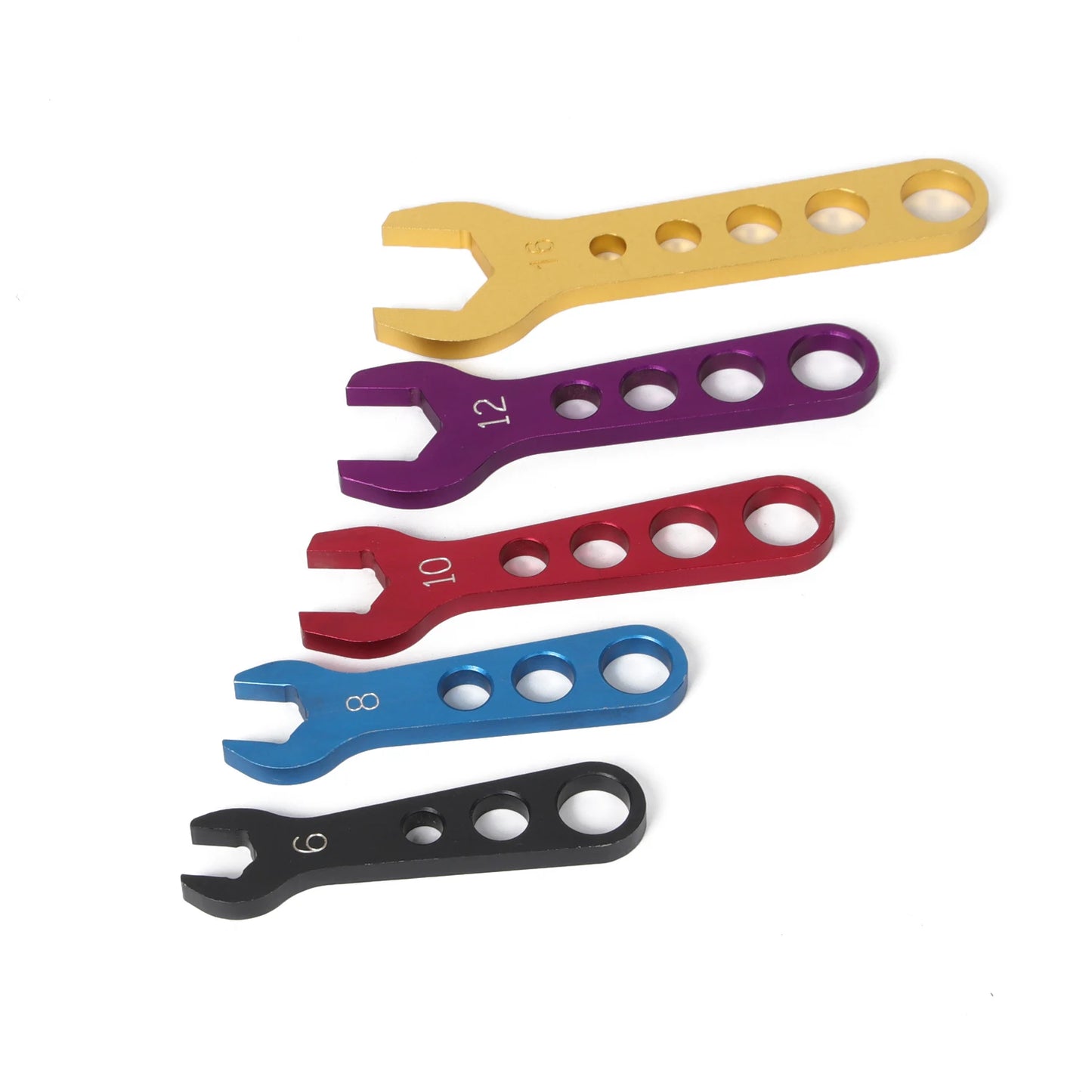 Aluminum Billet 5 Pieces Racing Sprint Car  Wrenches Tool Sets an Fittings Wrench Tool Set