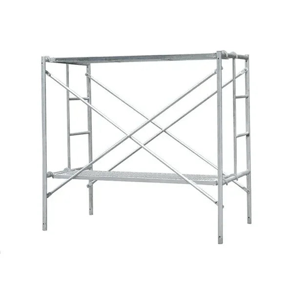 Modern Hot-Dip Galvanized Steel Mobile Scaffolding Scaffold Frame Outdoor High Strength 1500kg Load Capacity 1 Year Warranty