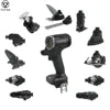 YUTUO Professional Li-ion Battery Multi Head 12 Pcs in 1 Combo Kit Cordless Brushless Impact Drill Power Tool Set for Household