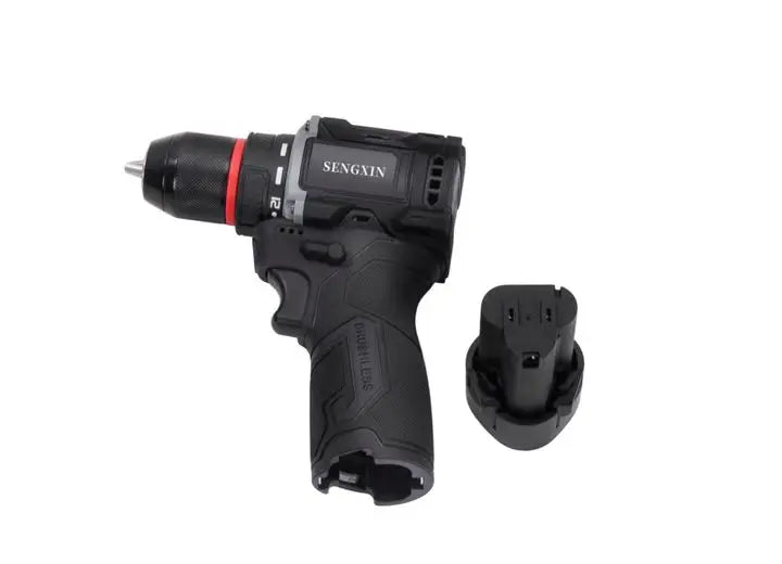 Wholesale OEM 12V Brushless Variable Speed Cordless Electric Drilling Machines Power Drills 500W 2.0AH Battery Industrial Use