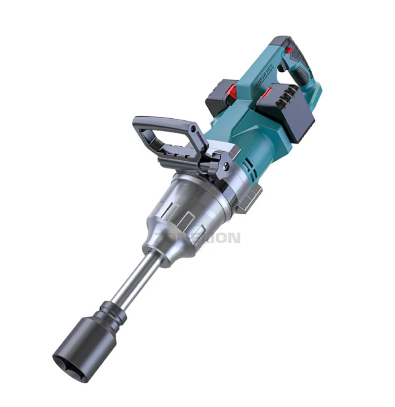 40V Cordless Industrial Power Wrench Heavy Duty 3500 N.m Big Torque Brushless Impact Wrench 1 Inch for Car Repair & Tire Removal