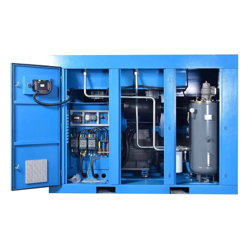 Energy Savers Rotary Type 90KW 125HP Fixed Speed Screw Air Compressor From in China High Quality industry