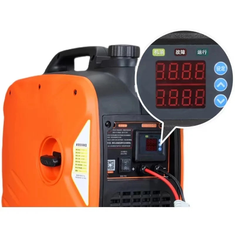72v Dc Gasoline Generator Invertor Digital Inverter Gasoline Generator 3000W