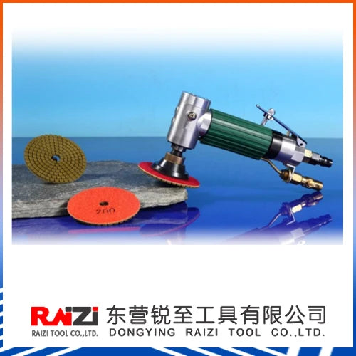 RAIZI TOOLS-Super Quality Hot Sales 2"Stone Granite Tile Mini Hand Air Wet Stone Polisher for STONE