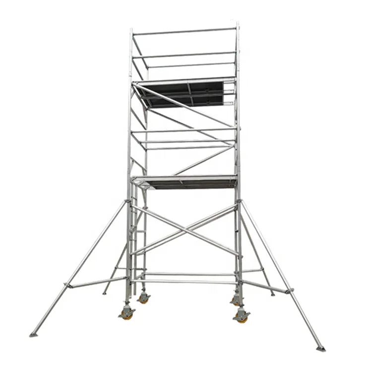 EN1004 Certified Ladder Type Aluminum Scaffolding Material Tower