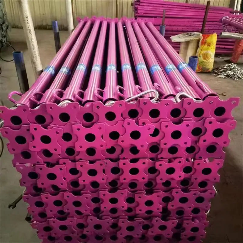 Adjustable Traditional Galvanized Steel 1.6m-6m Scaffolding Props Telescopic Shoring Jack Post High Strength Outdoor Workshop