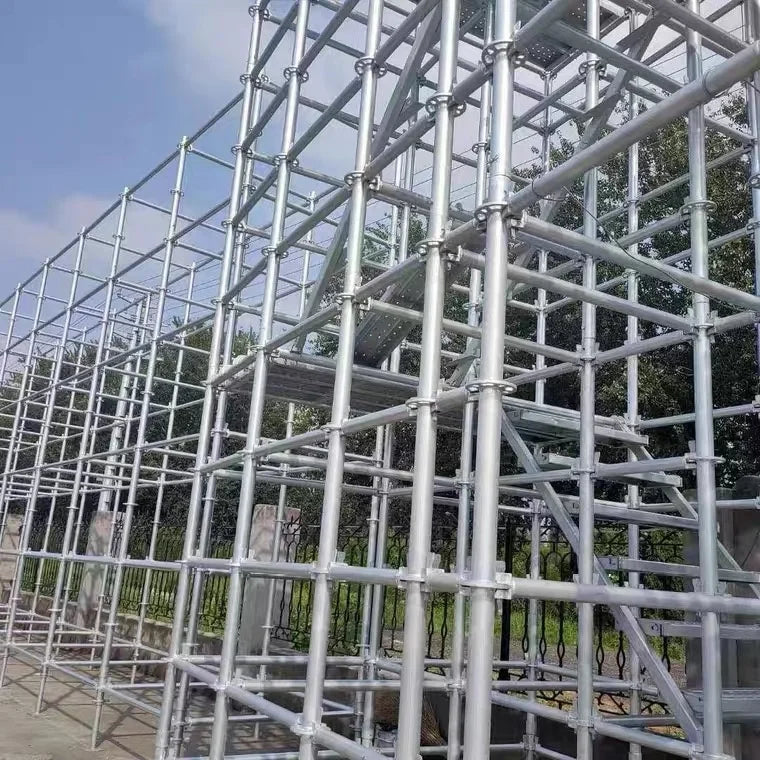 Sale Ponteggio Andamios Galvanized Steel Layher Allround Ringlock Scaffolding Steel Ringlock Scaffolding