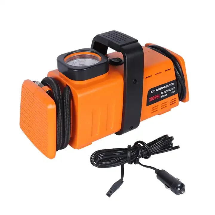 AC/DC 12V 230V 110V Tire Inflators Plastic Vehicle air Compressor Portable Compressors Mini air Compressors