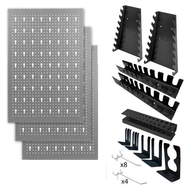 2025 JZD Garage Pegboard Wall Mounting Pegboard Pegboard Display Wall Mounted Display