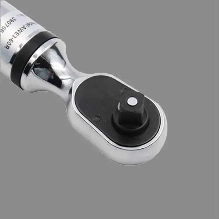 Portable 3/8 Stainless Steel Digital Torque Wrench 0.01-85N.m 72-Tooth Automotive Reliability Mechanical Maintenance 1 Year