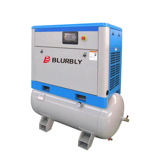 Famous HWH Brand Screw Type Medium Pressure 8bar Industrial Electrical Compressor 7.5 kw Machine 10hp