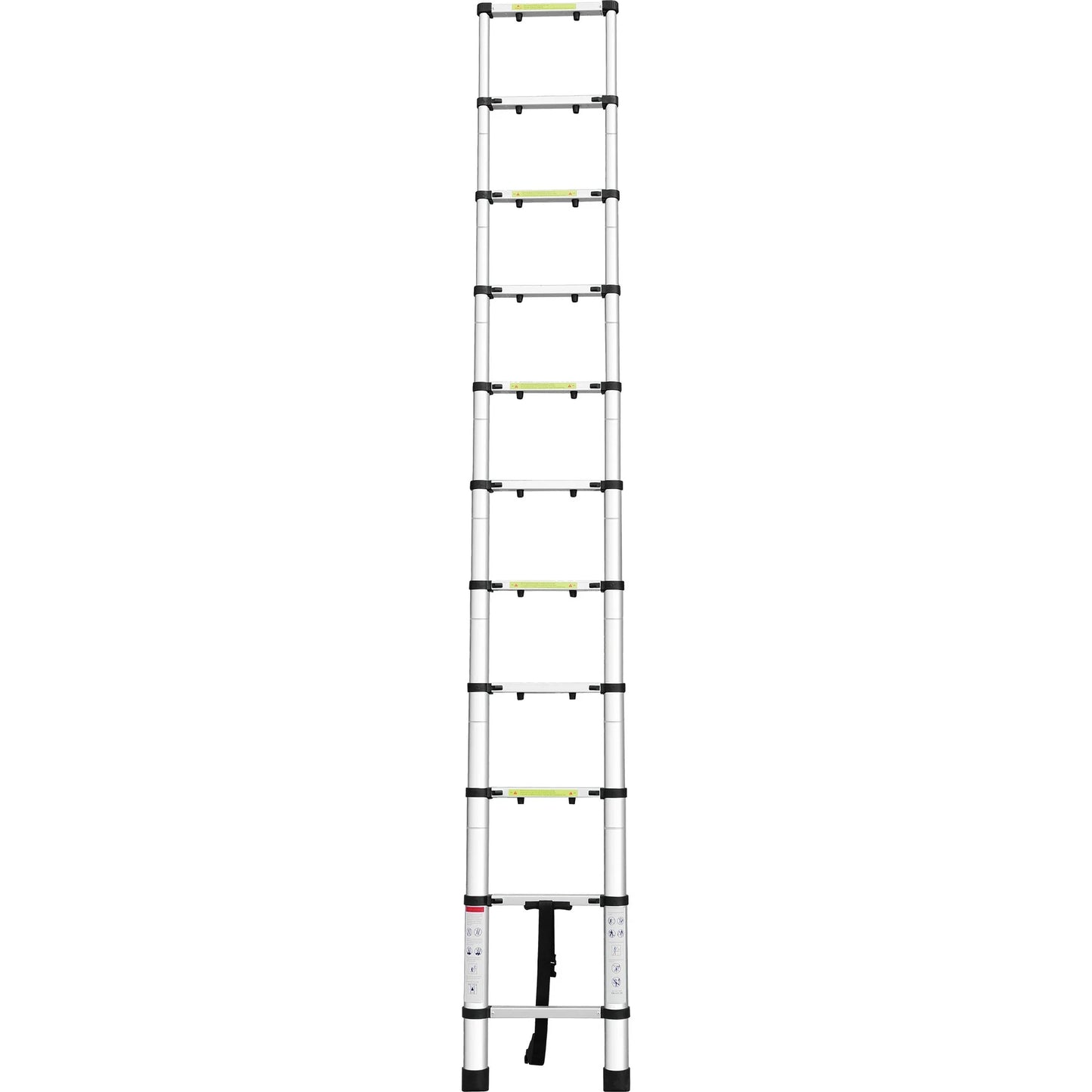 Extension Ladder Folding Ladder Stainless Steel Portable Anti-slip Durable Household Use Adjustable Telescopic