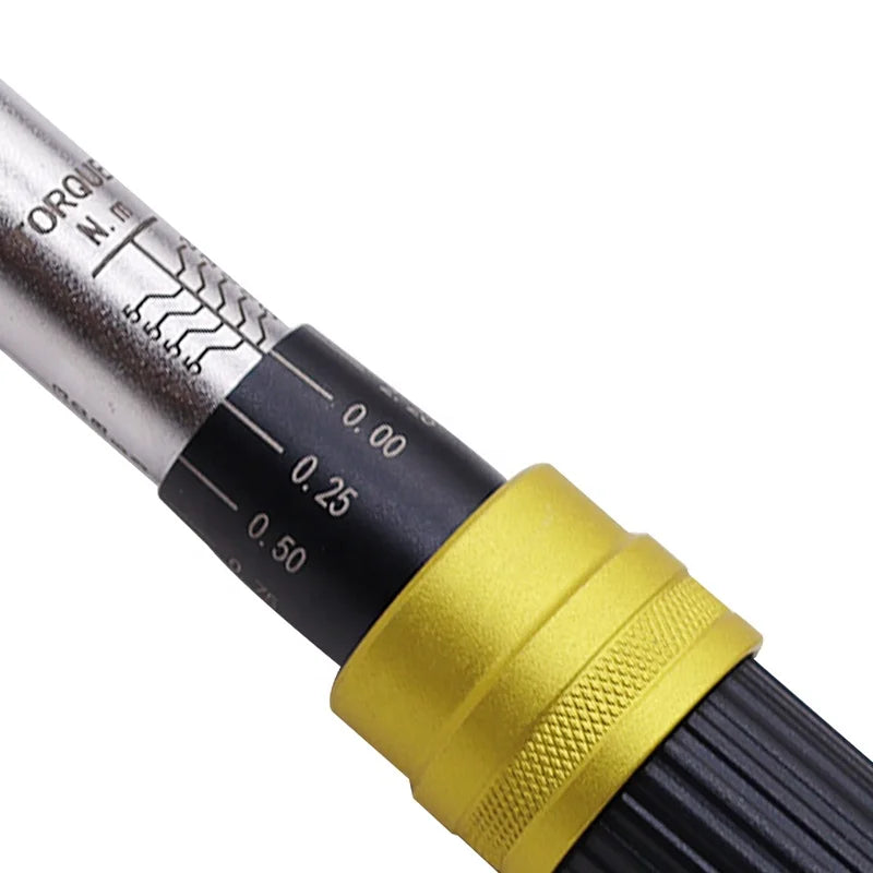 1/4 Newest Alloy Steel Pneumatic Manual Click Torque Meter Wrench