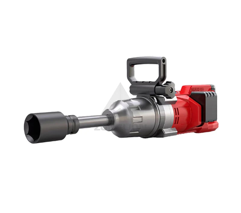 40V Cordless Industrial Power Wrench Heavy Duty 3500 N.m Big Torque Brushless Impact Wrench 1 Inch for Car Repair & Tire Removal