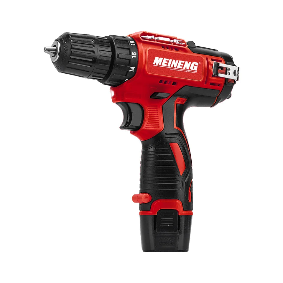 12VC MEINENG Best Selling 13MM Portable Hand Power Tools Cordless Driver Brushless Electric Drill