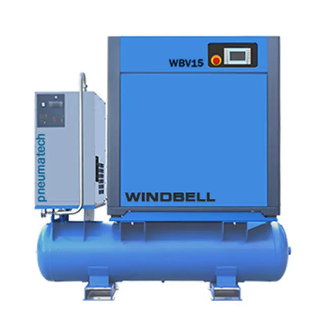 Compresor De Aire Industrial Compressors 16bar Laser 20hp 22kw Air Compressor 30hp Screw Compressor 10hp with Dryer