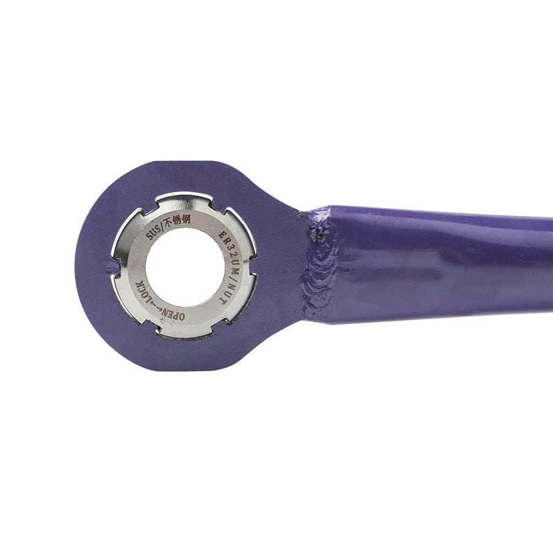 ER25UM Chuck Nut Wrench Rubber Handle M/UM Type ER Chuck Wrench CNC Milling Cutter Lathe Tool Removal Tool