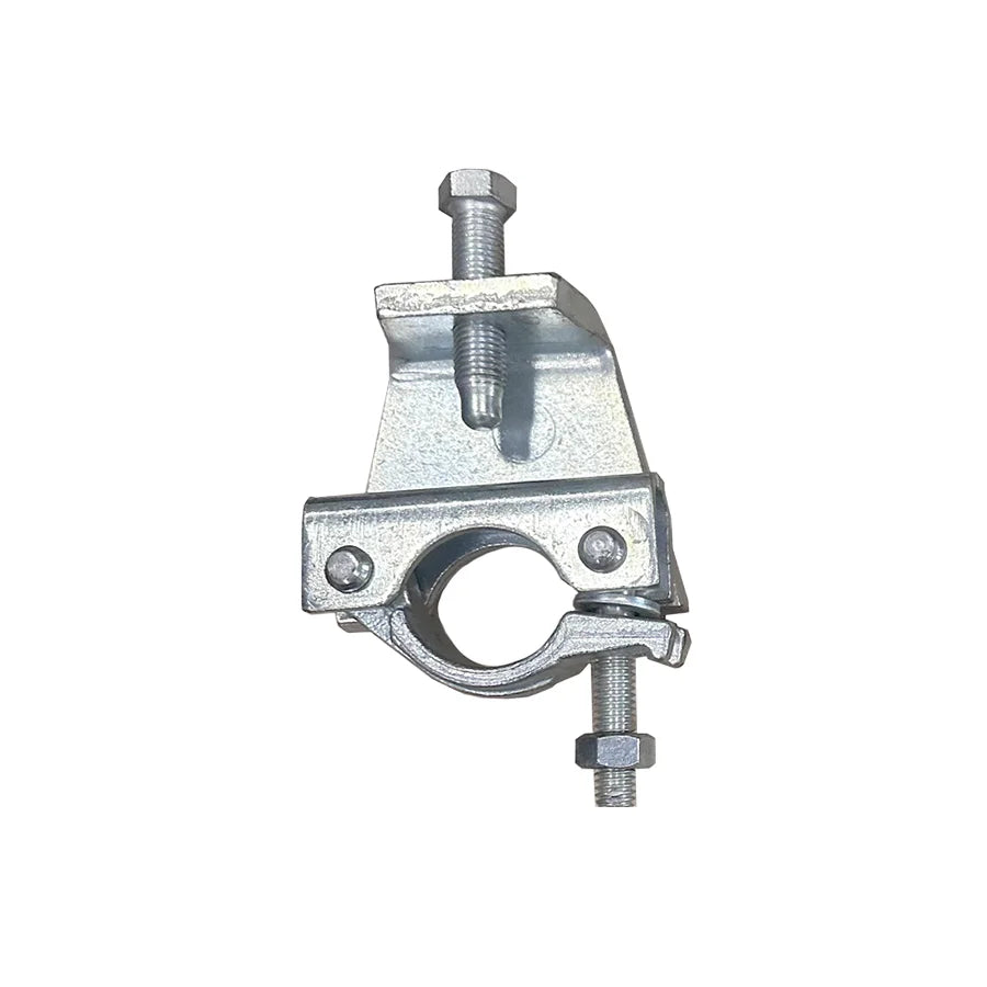 Galvanised Steel Scaffold Cramp Connectors Fixed and Rotating Pipe Clamp for Scaffolding Props Ladder Parts Fastener Coupler