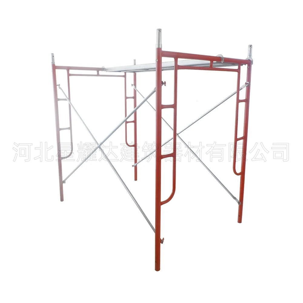 Portable H-Frame Chinese Design Mobile Scaffold High Strength Foldable Q235 Steel for Building Construction Warehouse Ladder