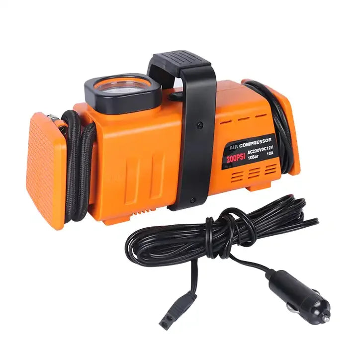 AC/DC 12V 230V 110V Tire Inflators Plastic Vehicle air Compressor Portable Compressors Mini air Compressors