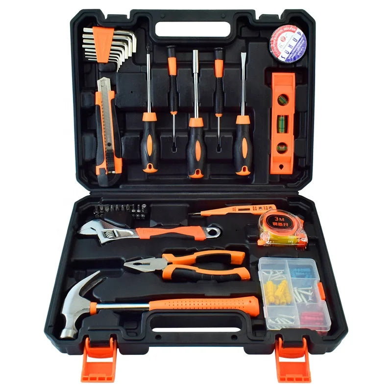 Factory sell 32pcs Hand Tools Set for Household Hardware Repair Box Set Tools Combination Suit Maintenance Tool Kit
