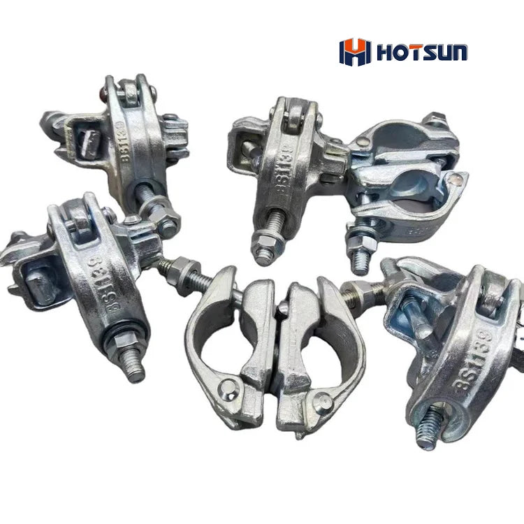 BS1138 Galvanized Drop Forged Swivel Scaffolding Coupler High Quality Scaffolding Clamp