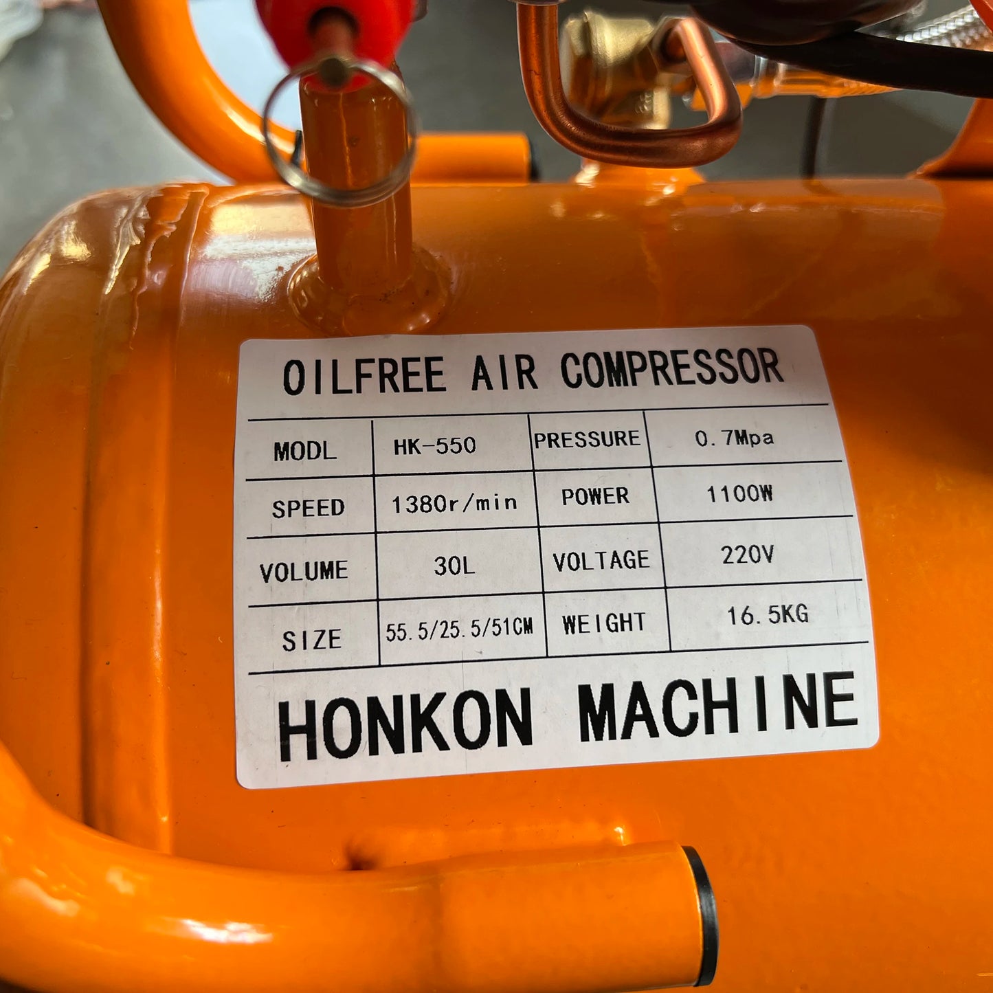30L 65L Air Compressor Oil-free Mute Super Small Machine 110V/220V/380V