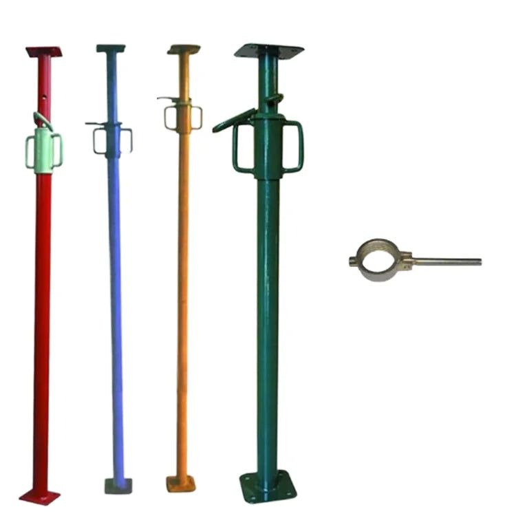 High-Strength Adjustable Steel Shoring Props for Professional Construction Support | Heavy Duty Structural Stability System