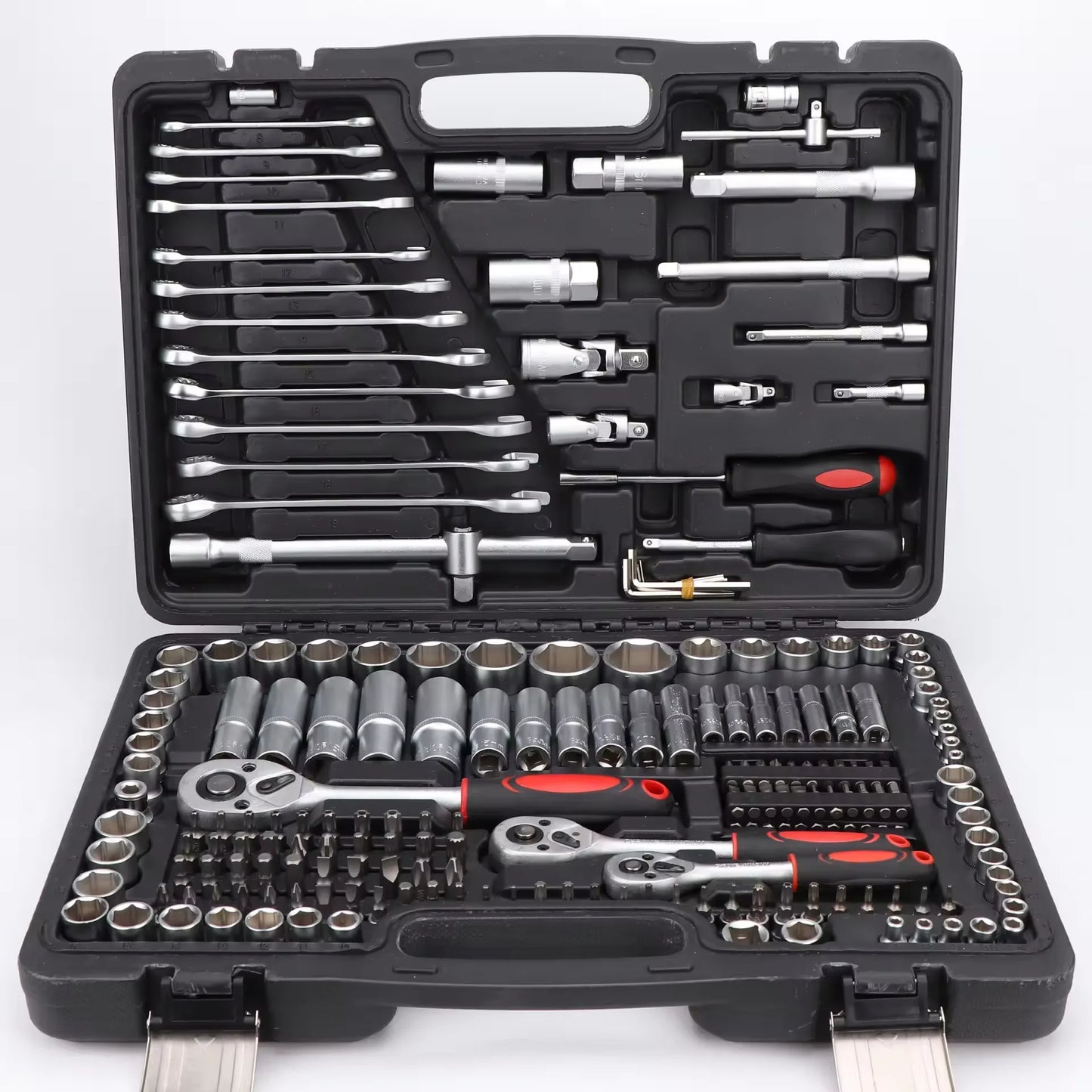 216pcs 35K Combination Spanner Box Profession Tool Socket Set Multifunction Wrench Kit for Car Repair Other Hand Tools Sets